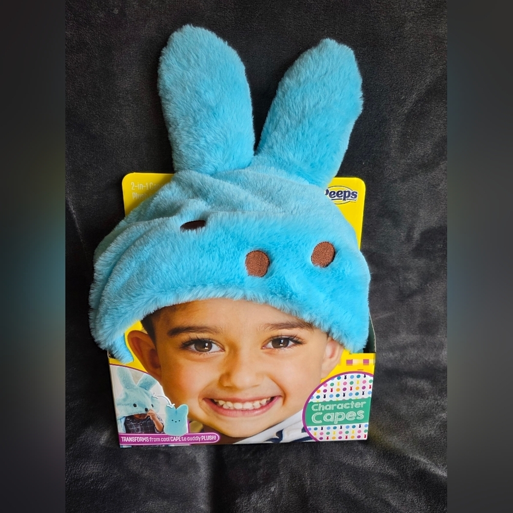 NWT Easter Peeps Wearable Hooded Blanket Fuzzy Super Soft Warm Cozy Plush